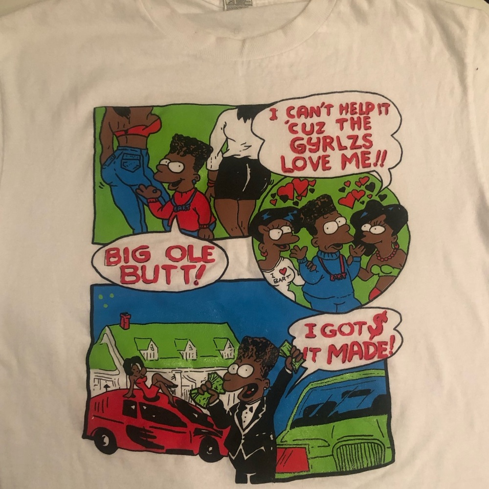 vintage “bootleg Black Bart” t-shirt
